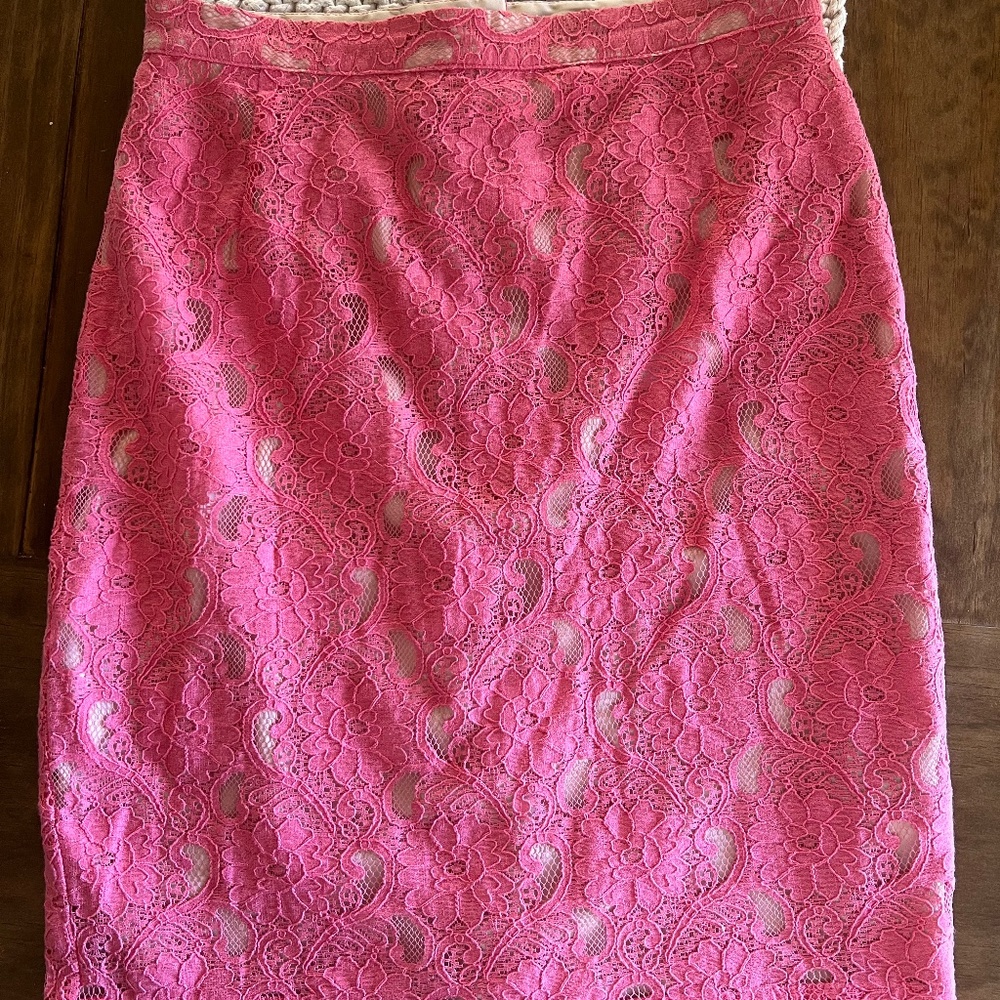 H&M Conscious Lace Pencil Skirt